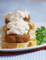 Falafel con veganesa de rabanitos