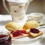 Mermeladas de fresa y fresa con lambrusco