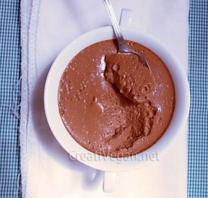 Mousse 7: mousse de natillas de chocolate