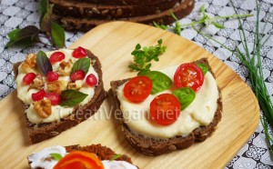 Bruschettas veganas