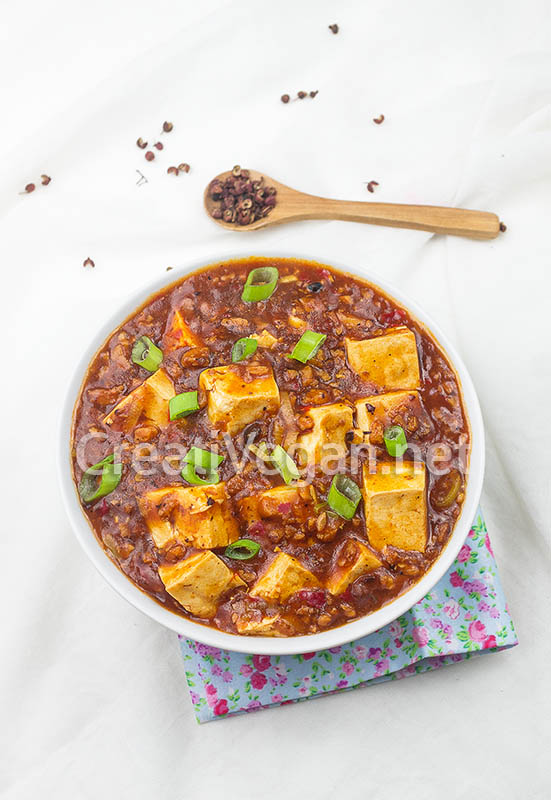 Mapo tofu (vegano)