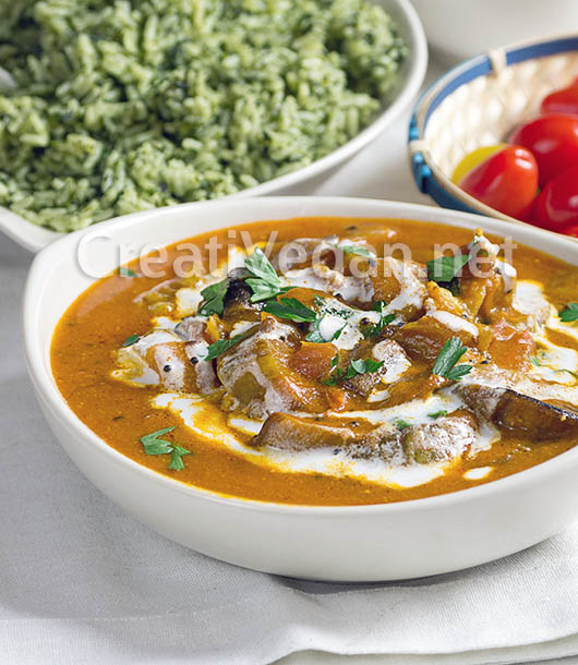 Curry de berenjenas