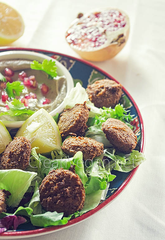 Falafel de urad dal