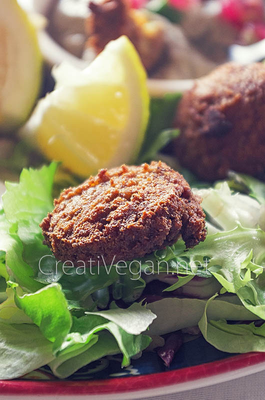 Falafel de urad dal