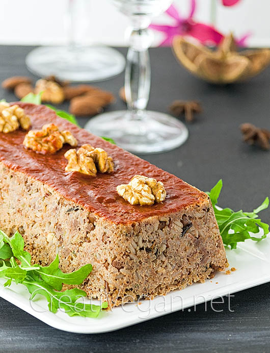 Pastel de quinoa, lentejas y arroz - CreatiVegan.net