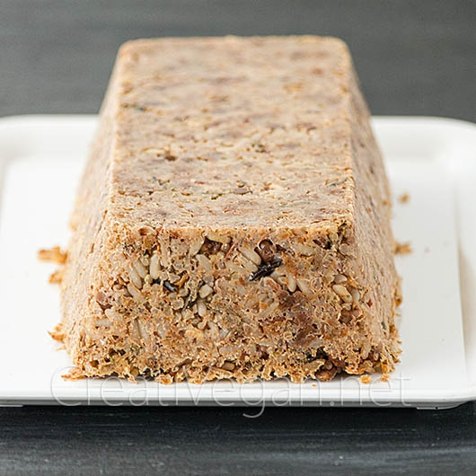 Pastel de quinoa, lentejas y arroz