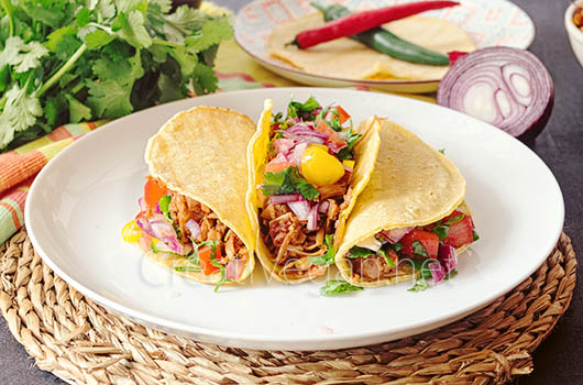 Tacos de jaca (veganos) - CreatiVegan.net