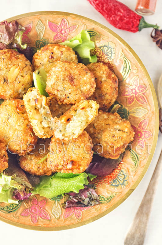 Sabudana vada - CreatiVegan.net