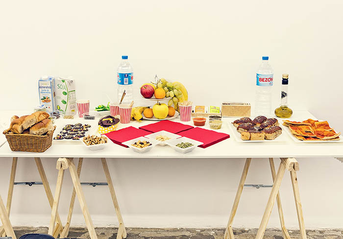 Mesa 1 del coffee break del curso de Paula González "Comunica y Emociona". 15/10/2016