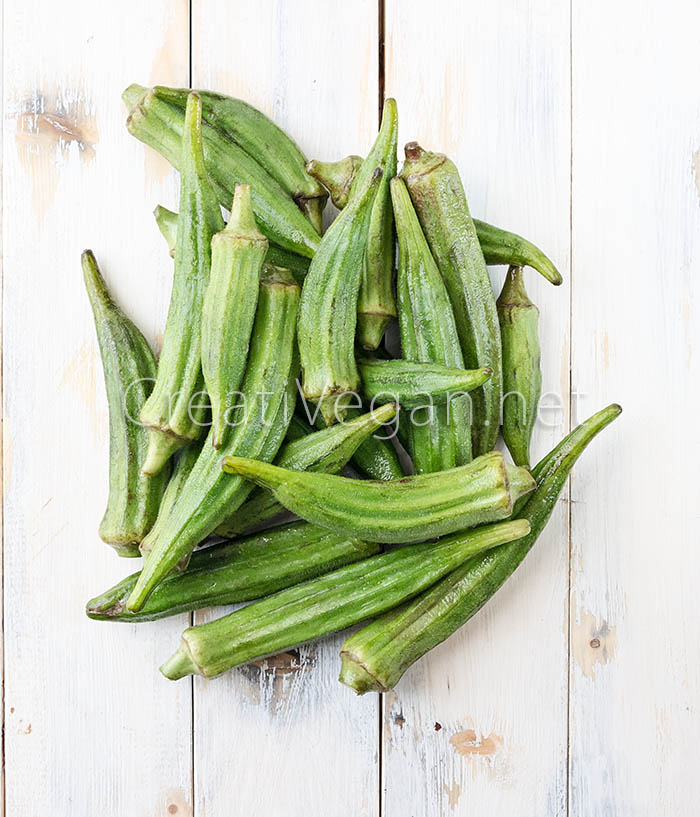 Okras frescas