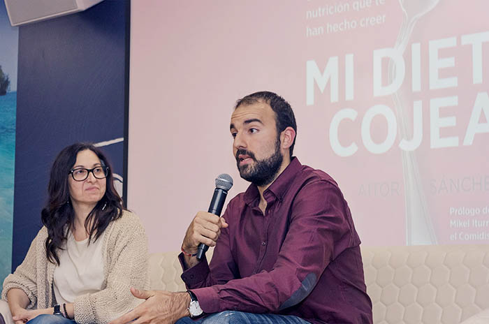 Presentación del libro Mi Dieta Cojea, por Aitor Sánchez - Madrid