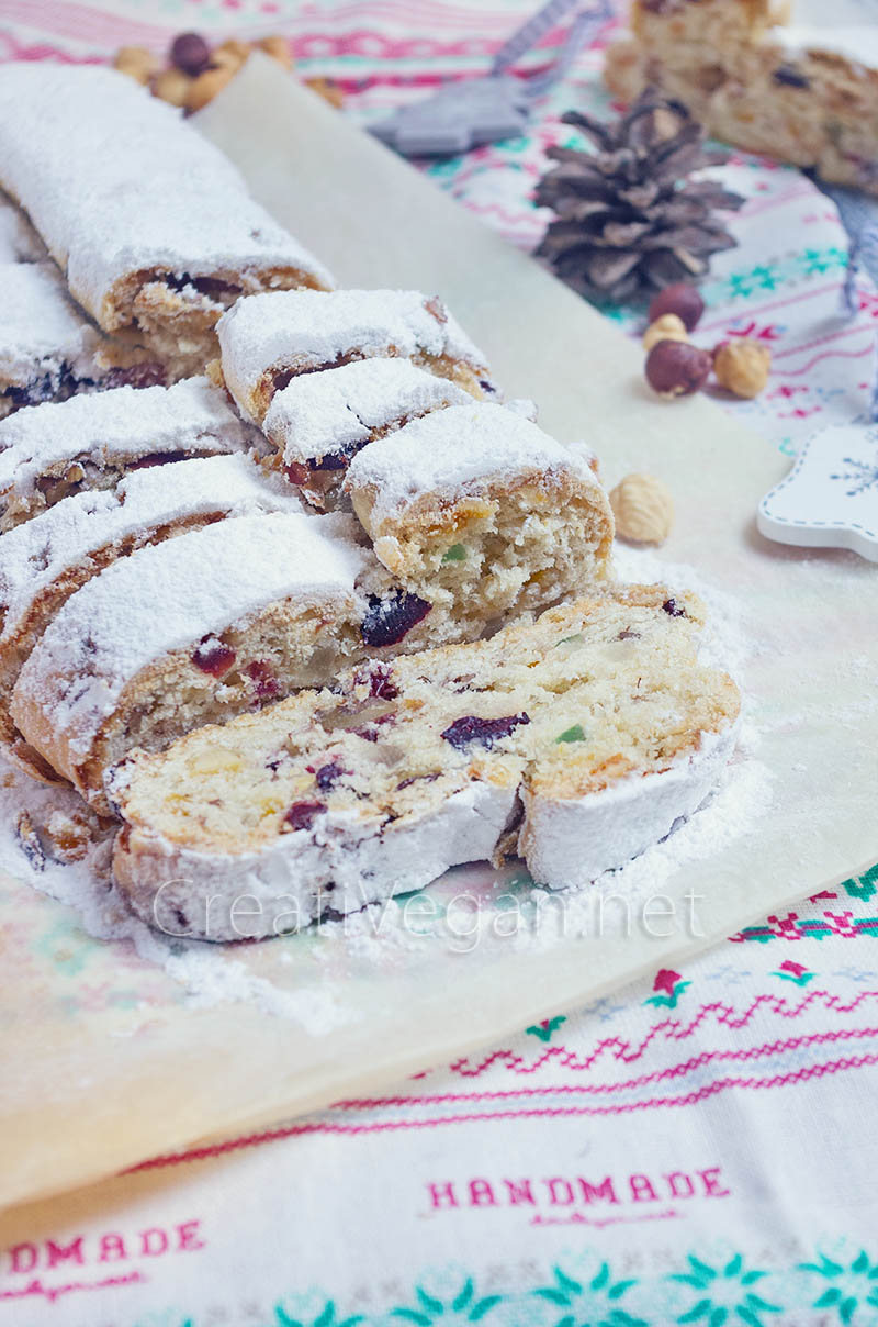 Stollen vegano "a mi manera"