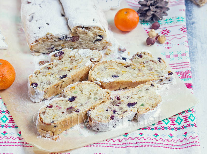 Stollen vegano "a mi manera"