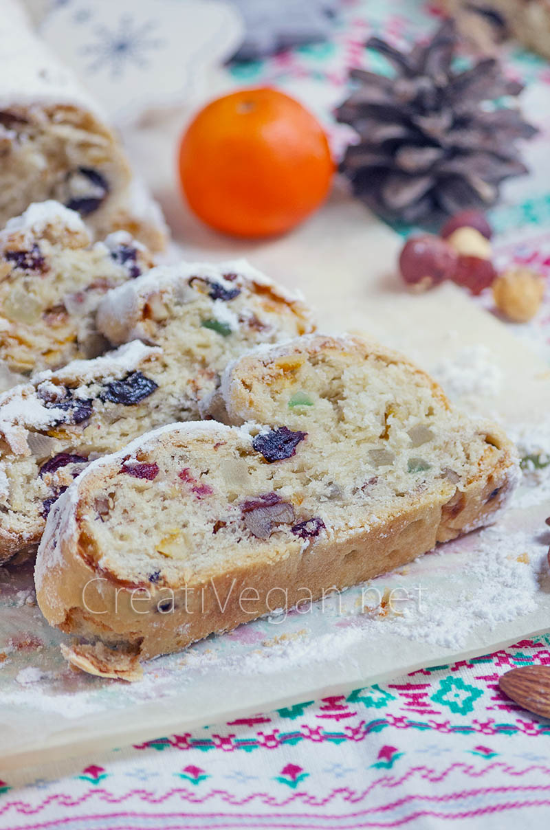 Stollen vegano "a mi manera"