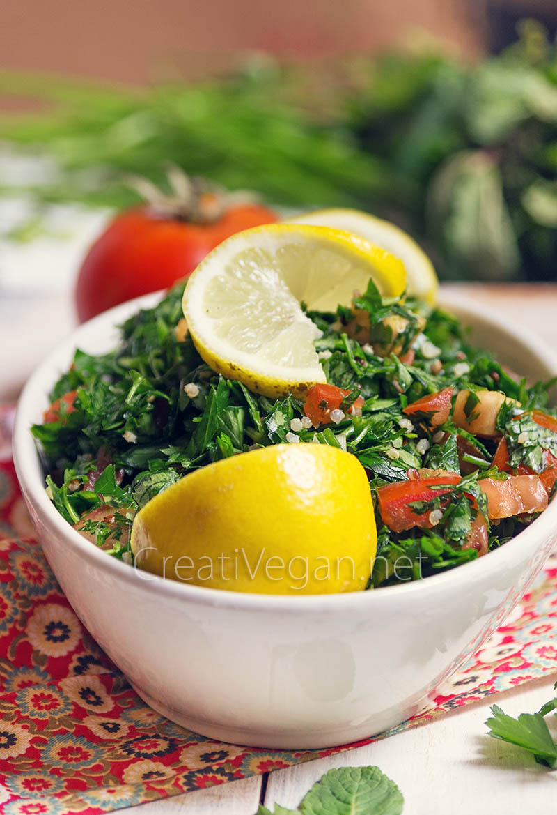 Tabbouleh con quinoa