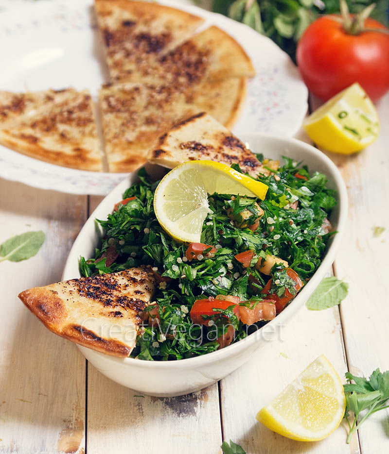 Tabbouleh con quinoa